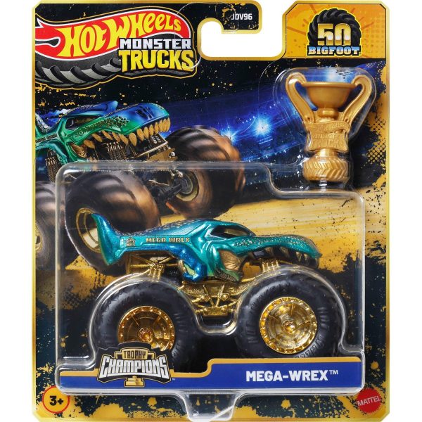 Hot Wheels Bigfoot Trophy Champions Diecast Vehicle Assortment - Image 2